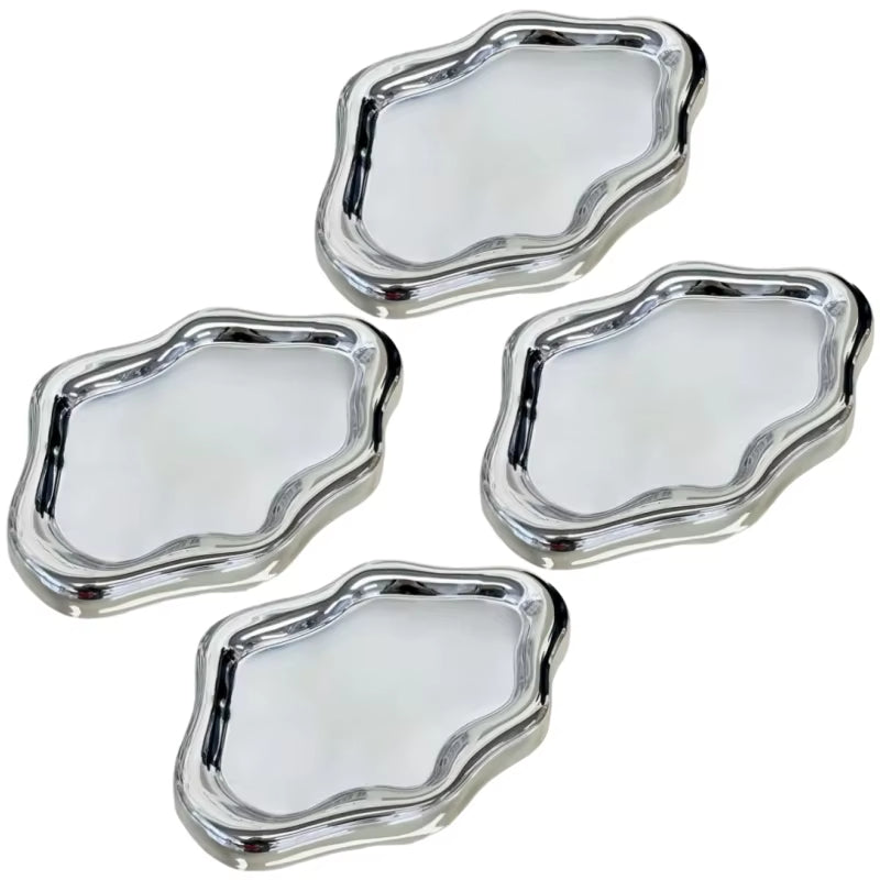 Cloud-Shaped Jewelry Tray – Decorative Vanity Plate for Rings, Earrings & Bracelets
