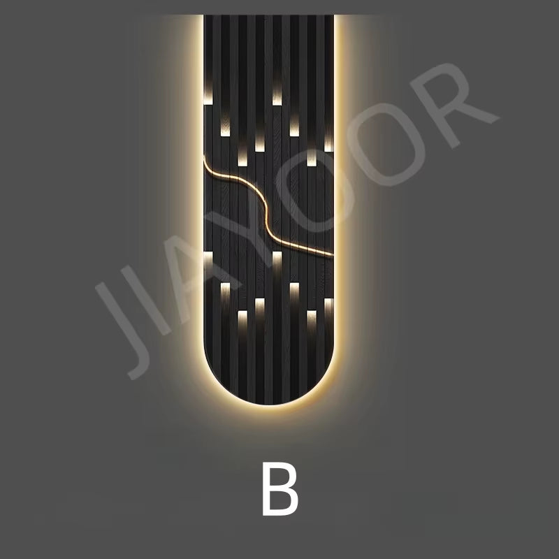 Modern Luxury LED Wall Lamp – Abstract Crystal Ceramic Mural Light for Living Room, Corridor, and Home Décor