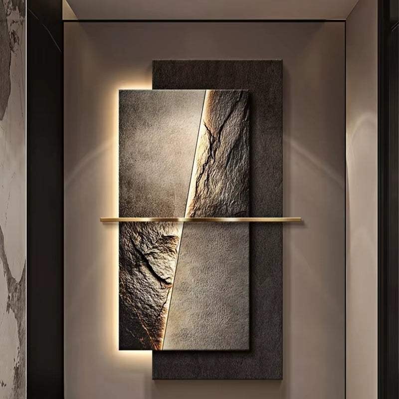 Modern LED Crystal Porcelain Luxury Wall Lamp – Flat Mural Light for Living Room, Corridor, Hallway, and Home Décor