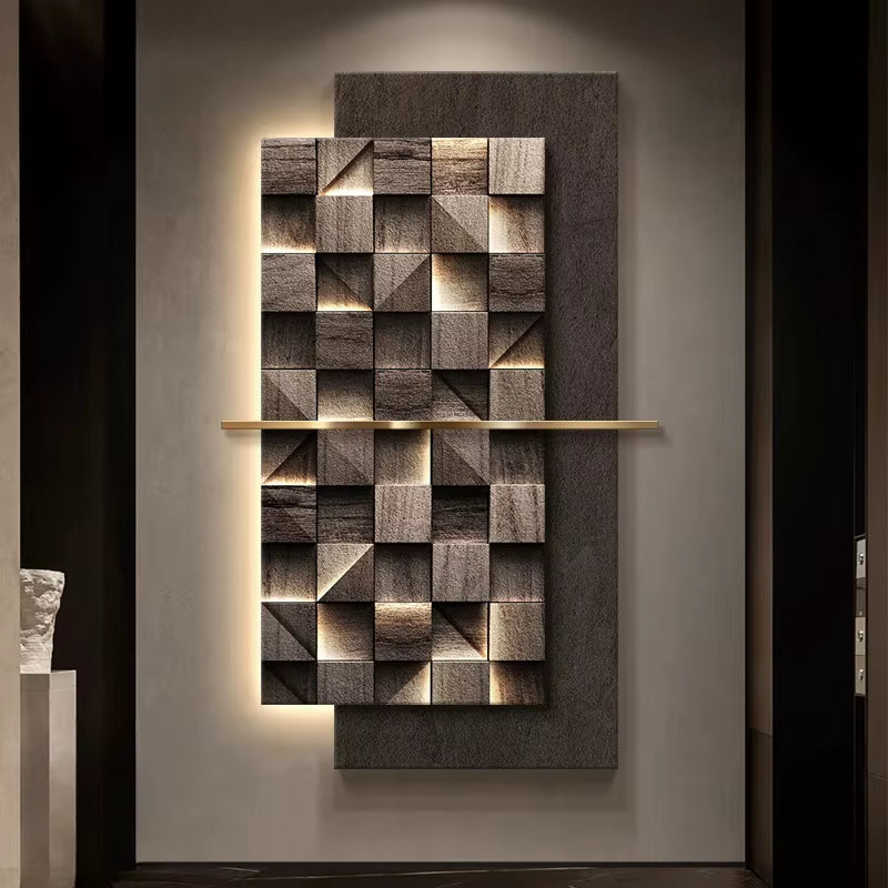 Modern LED Crystal Porcelain Luxury Wall Lamp – Flat Mural Light for Living Room, Corridor, Hallway, and Home Décor