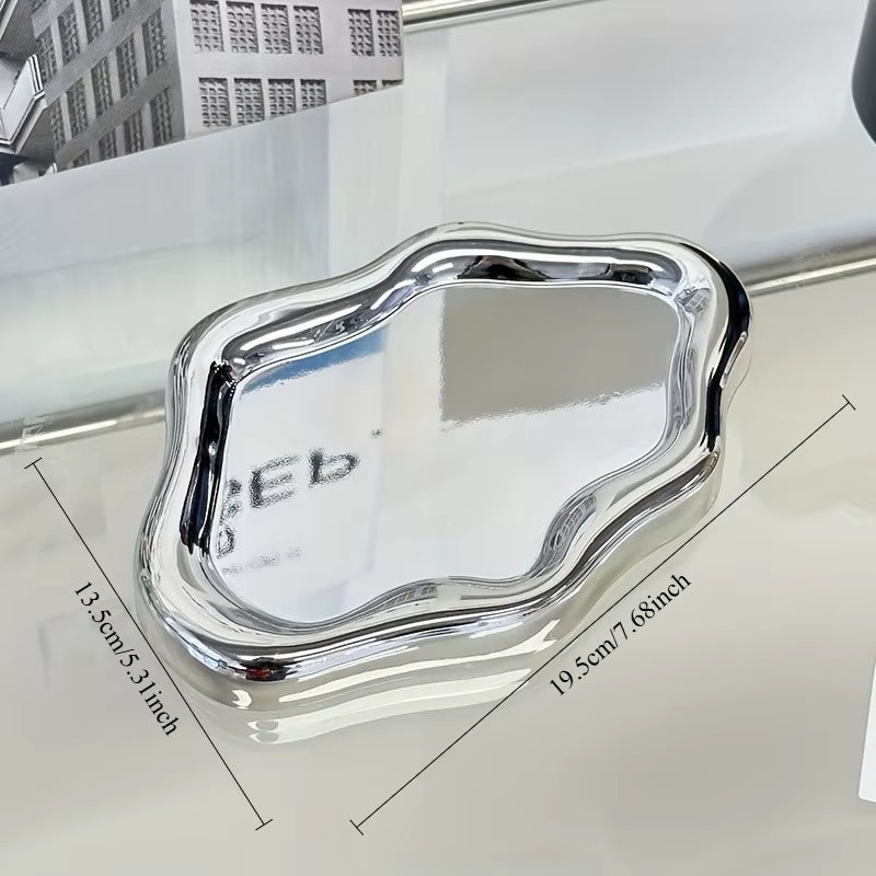 Cloud-Shaped Jewelry Tray – Decorative Vanity Plate for Rings, Earrings & Bracelets