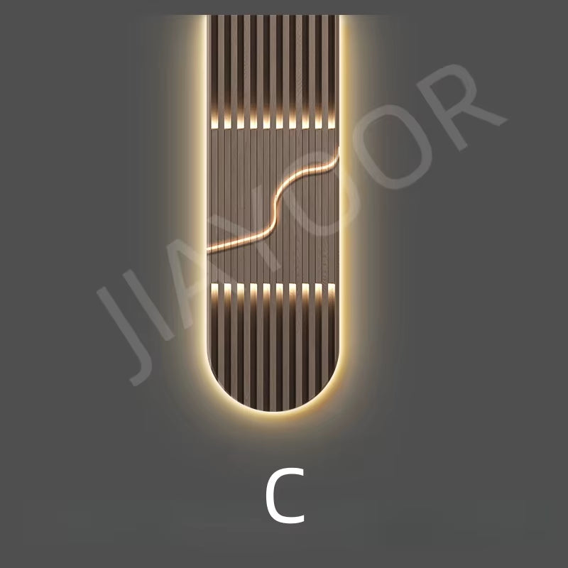 Modern Luxury LED Wall Lamp – Abstract Crystal Ceramic Mural Light for Living Room, Corridor, and Home Décor